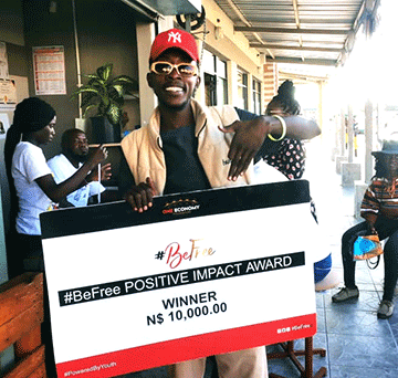 abcf award African Boy Child Foundation bags N$10 000