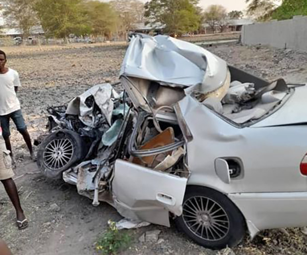 accident 1 Gumwe asi, yane ya ehamekwa moshiponga shohauto