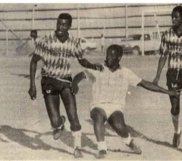 action jpg Transitioned from taker to giver…meet football playing Traffic Cop Allu Hailonga