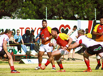 action rugby jpg Battle of the titans in rugby league final…Unam takes on Wanderers