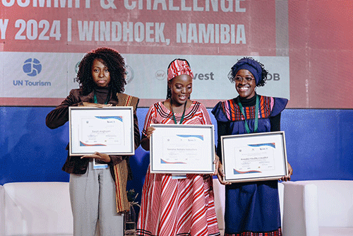 africa youth in tourism 3 Haufiku receives Africa Youth in Tourism Summit award