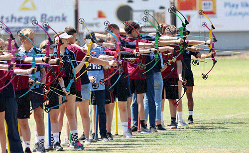 archers jpg Namibia ready to conquer archery tournament