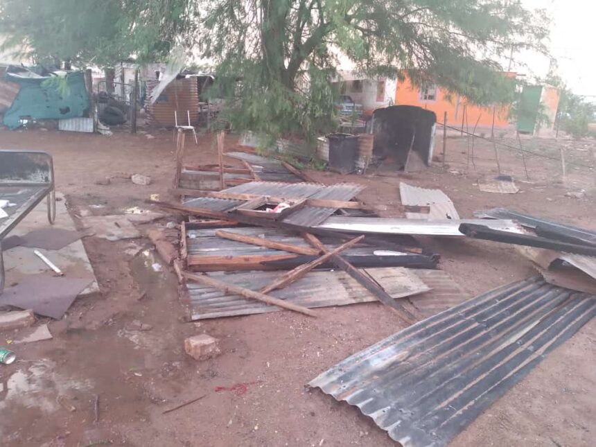 aroab Freak storm rocks Aroab