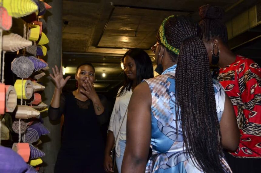 art exhibition Evoking the woman within