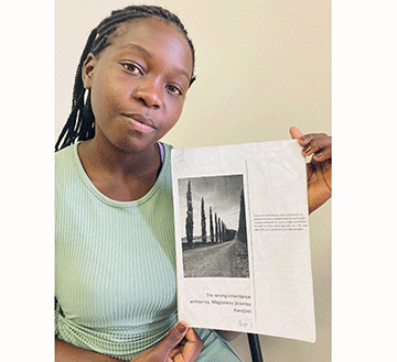 Writing can be therapeutic 