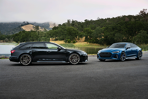 audi Potent power meets expressive design…Audi’s RS 6 Avant meets the Audi RS 7 Sportback