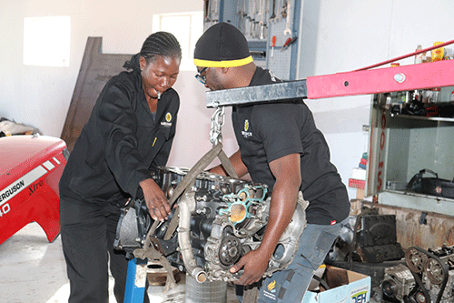 aune 2 Woman beats all odds to make living as mechanic