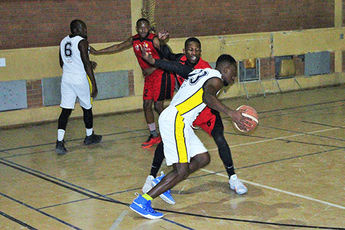 basketball 1 Khomas basketball league on a break