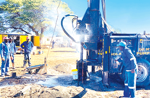 boreholes Agriculture to instal 39 boreholes in Oshikoto
