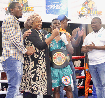 boxer jpg Nghutenanye: I am ready to take on the big guns…as he successfully defends title