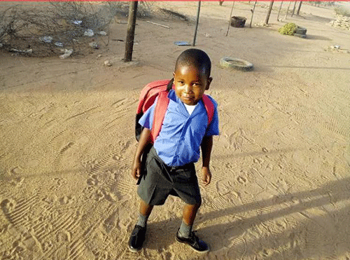 boy Omusati boy found buried in shallow grave