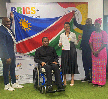 brics 3 Namibian youth shines at BRICS+ Youth Summit