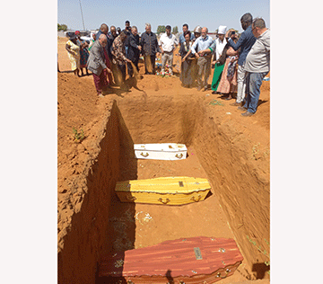 burial Gobabis conducts pauper burial