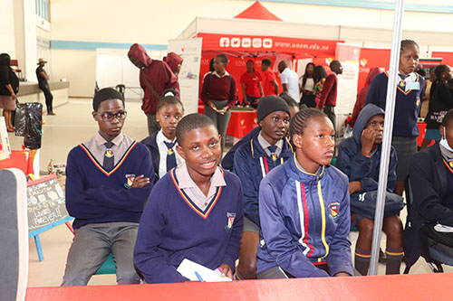 career guidance1 Unam hosts Ongwediva career expo