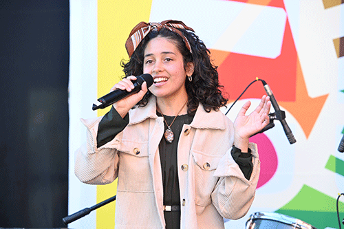 cel5 Multifaceted artist encourages youth to stay focused