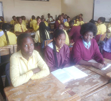 chairs and desks Affording comfort to learners