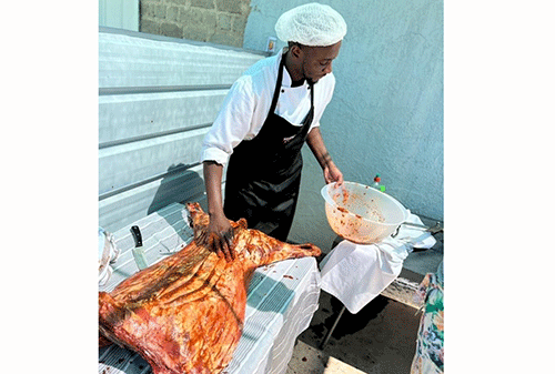 chef 1 patrick Idhogela cooks with love