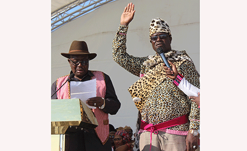 chiefs nangolo Race begins for Elifas successor