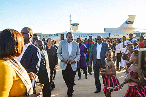 child Geingob underscores online child protection