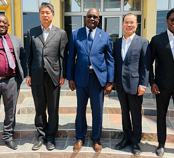 Chinese ambassador visits Oshikoto