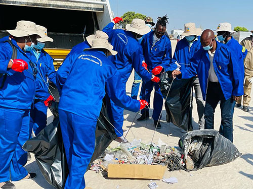 cleaning campaign Oshakati sha opalekwa nawa