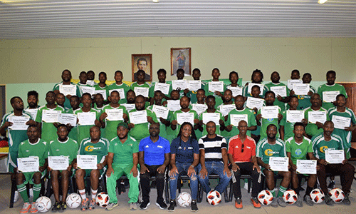coach jpg Rundu football coaches trained