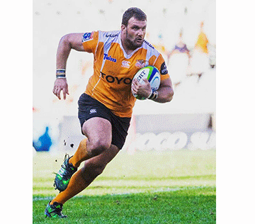 coetzee0 jp History-maker Coetzee clocks 100 matches for Cheetahs