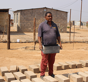 colman Bethanie man ploughs through unemployment