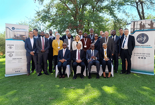 conference Oil impact in Namibian hands