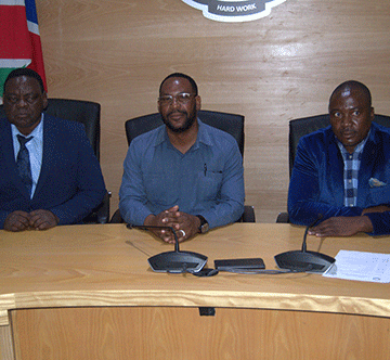 councillors Re-elected Zambezi chairperson preaches unity of purpose