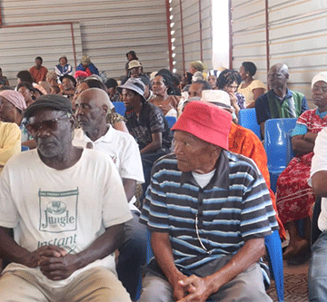 cow 1 Katutura residents to petition Geingob