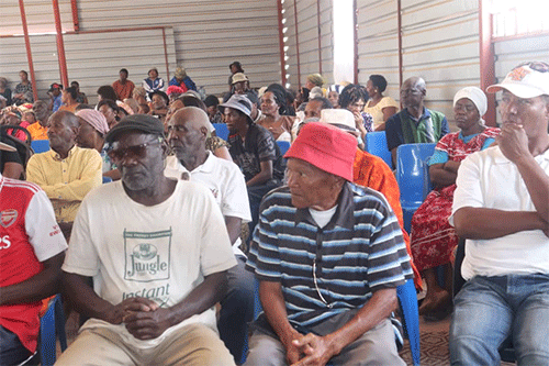 cow 1 Katutura residents to petition Geingob