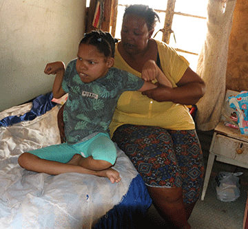 Mother struggles with daughter’s cerebral palsy