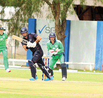 Eagles in Nepal for ICC Cricket World Cup League 2