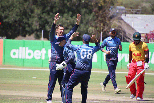 cricket jpg Namibia claims series victory