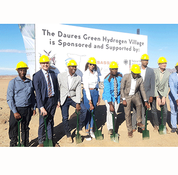 daures Daures green hydrogen village to rise