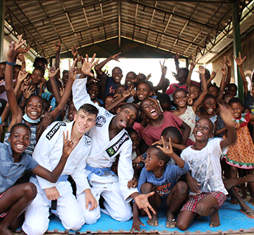 Delano Muller: Using  kickboxing to transform lives