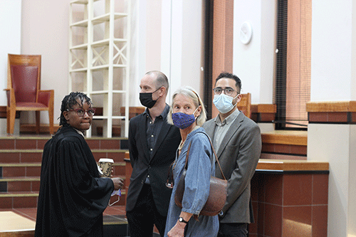 delgado Gay partner’s residency up for review