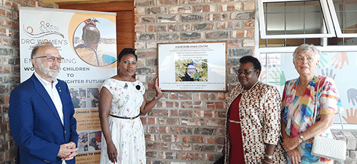 drc centre Doctor’s donation catalyses DRC community centre
