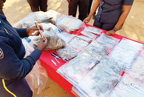 drugs N$1.7m worth of drugs confiscated in April
