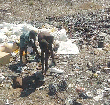 dumpsite 3 Okakarara residents scavenge dumpsite for survival