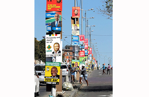 elections 1 ANC rule in balance