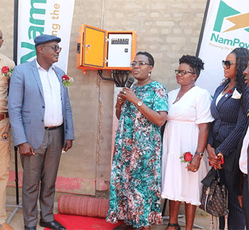 electrification 50% of Namibian households without electricity