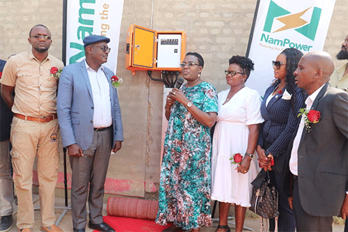 electrification 50% of Namibian households without electricity
