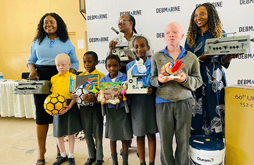 eluwa Debmarine Namibia extends help to Eluwa