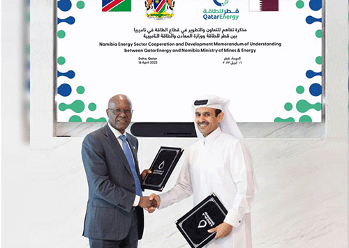 energy 2 QatarEnergy agreement to enhance Namibia’s energy sector