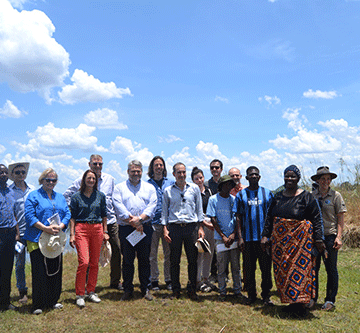 eu 1 EU delegation inspects multi-million-dollar projects in Zambezi