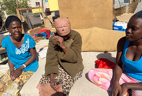 eviction 1 1 Family of 18 left out in the cold