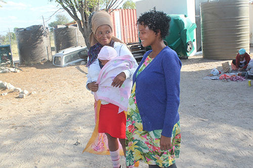 expectant 1 San women prefer bush birth