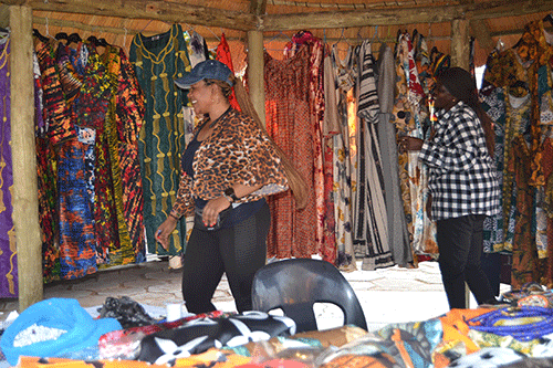 fabrics Graduate creates own employment